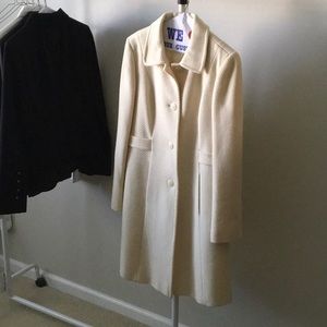 Cream Wool Coat
